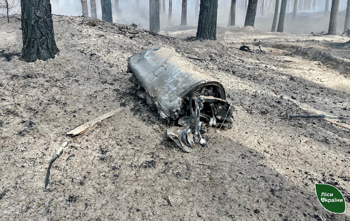 Новини України - На Черкащині через російські ракети пошкоджено майже 6 гектарів лісу