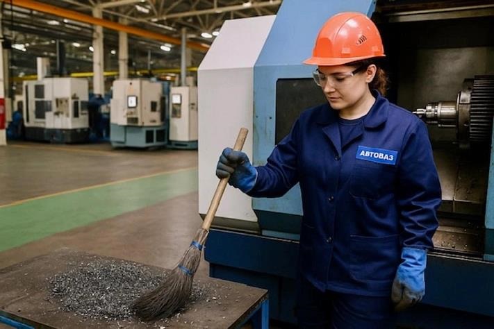 Новини світу - АвтоВАЗ перевів робітників на прибирання