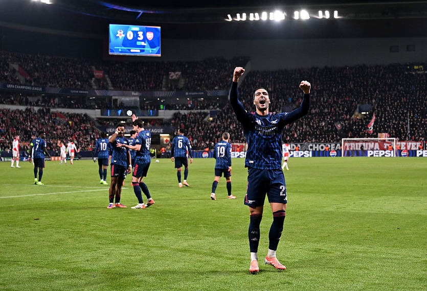 Новини спорту - Півзахисник Арсеналу своїм дублем забезпечив впевнену перемогу над Славією