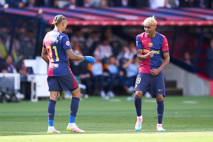 Новини спорту - Тренер Барселони передбачає участь Рафіньї і Ямаля в сьогоднішньому матчі